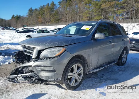 2013 Mercedes-Benz Ml 350 4Matic из США, поврежденный, VIN 4JGDA5HB7DA113215